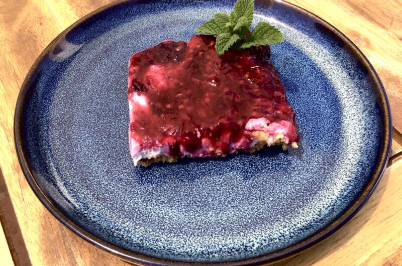 Tarta de Queso con Arándanos