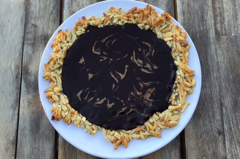 Easy Almod & Chocolate tart